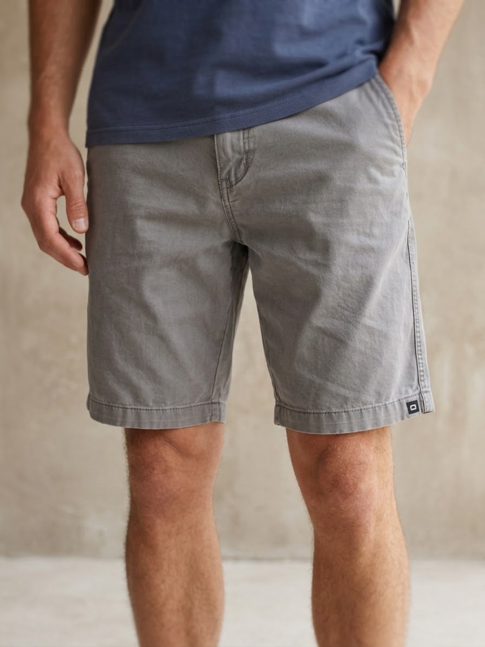 Quiksilver Men's Slate Gray Casual Shorts - 093